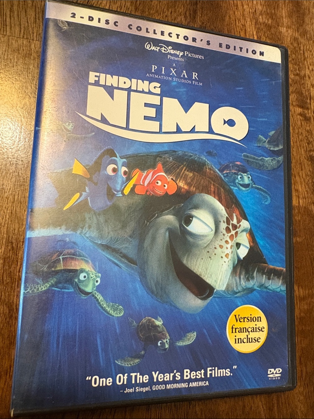 Walt Disney Pixar Finding Nemo DVD - Blue